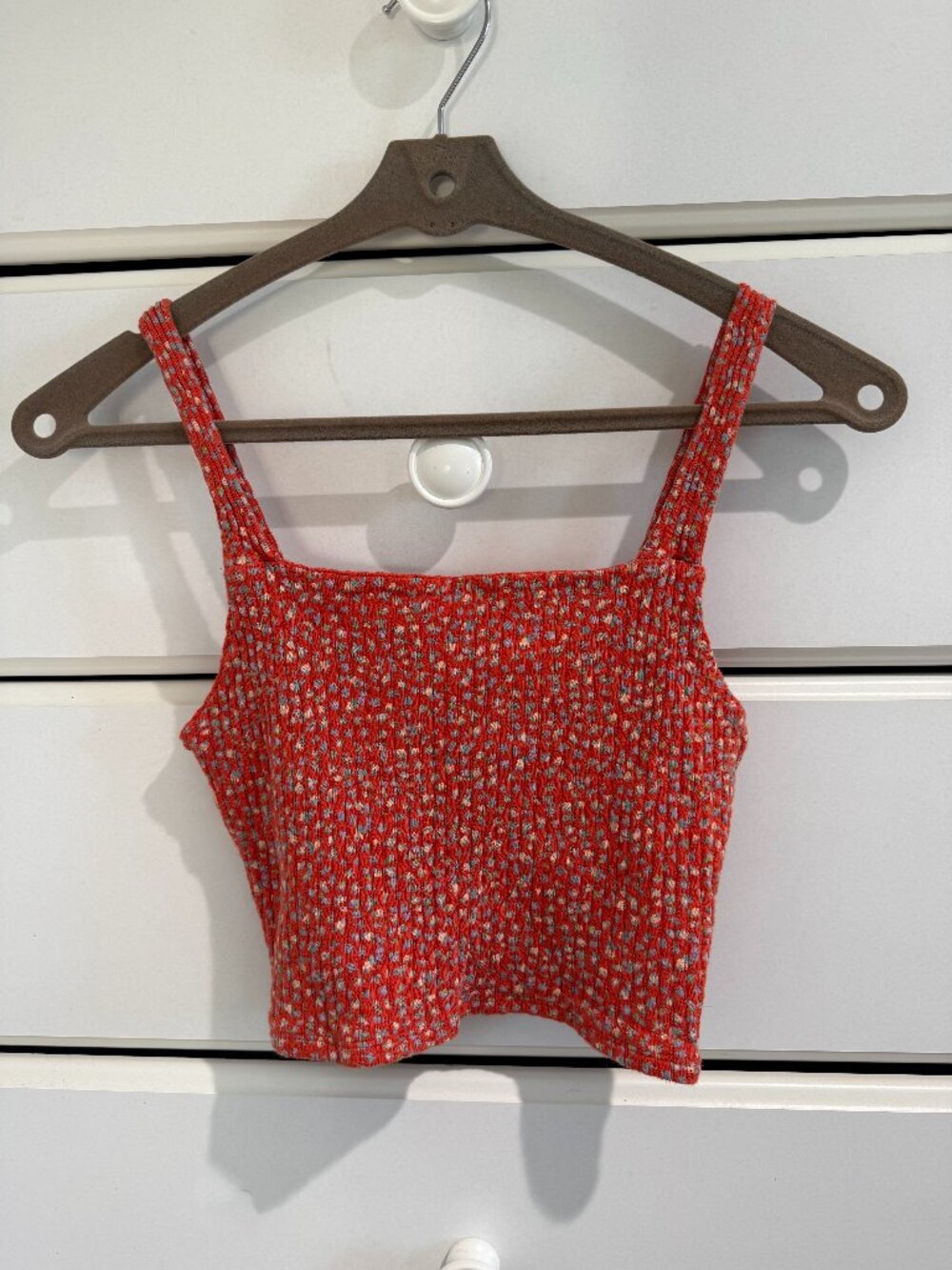 American Eagle Cropped Cami Tank size Small